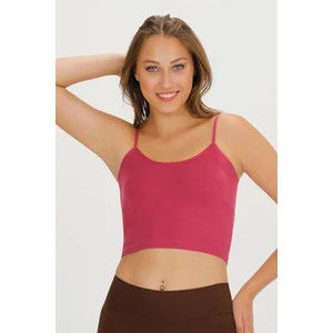 Kadın Ip Askılı Pamuklu Crop Büstiyer  -  BST1015