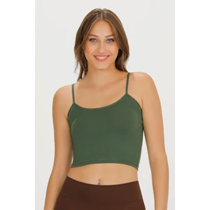 Kadın Ip Askılı Pamuklu Crop Büstiyer  -  BST1015