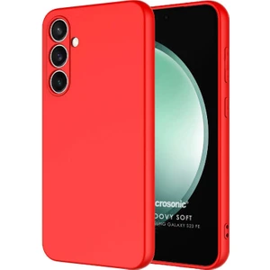 Samsung Galaxy S23 Fe Kılıf Groovy Soft Kırmızı