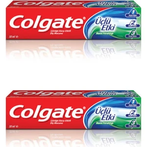 Üçlü Etki Diş Macunu 50 ml 2'li Set