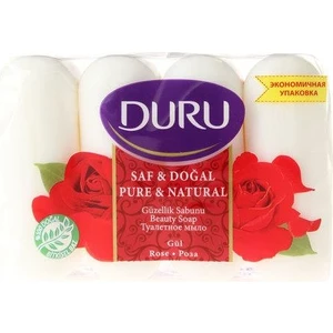 Saf & Doğal Gül Güzellik Sabunu 280 Gr 4x70 Gr