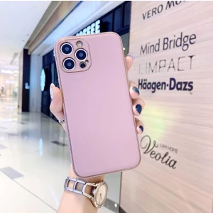 Apple Iphone 11 Tpu Glossy Yumuşak Kamera Korumalı Cep Telefonu Kılıfı Mor