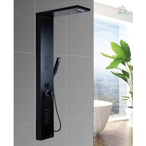 Sam Banyo Sam Niagara Black Style Duş Paneli, Masajlı Duş Seti, Dikey Jakuzi, Robot Duş,duş Fıskiyesi