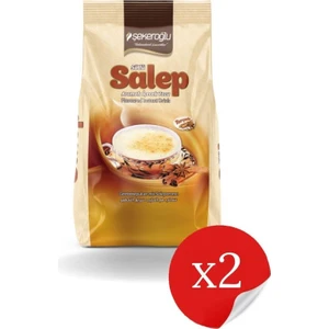 Salep 1 kg 2'li Avantajlı Paket (Tarçınlı Sütlü Sahlep Tozu )