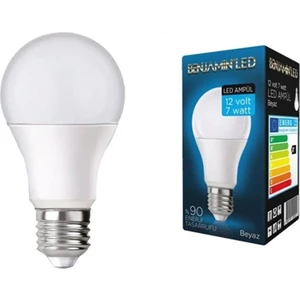 12 Volt 7 Watt LED Ampul Beyaz Işık 6500K 700 Lümen