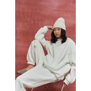 Mai Collection Morgan Ekru Oversize Eşofman Takım