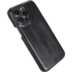 Apple iPhone 14 Serisi Tam Deri Kaplama Arka Kapak - iPhone 14 Pro / Siyah