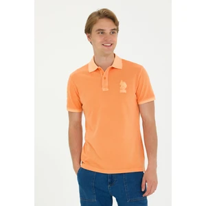 U.s. Polo Assn. Erkek Turuncu Tişört Basic 50263475-VR051