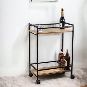 Servis Arabası Tekerlekli Sehpa Sunum Arabası 5115