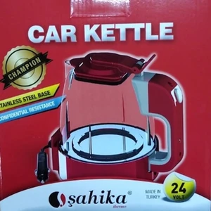 Ahmet Otomotiv Araç Oto Su Isıtıcısı 24V Paslanmaz Çelik Taban ve Gizli Rezistanslı Kettle