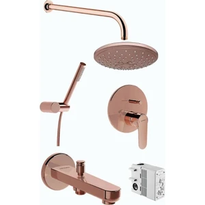 A4929526 Vitra Root Round Origin F Ankastre Duş Seti Bakır