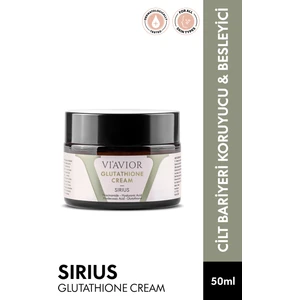Sirius Cilt Tonu Eşitleyici Glutatyon Krem Leke Karşıtı Bariyer Güçlendirici 50ml (2,5% Glutatyon)
