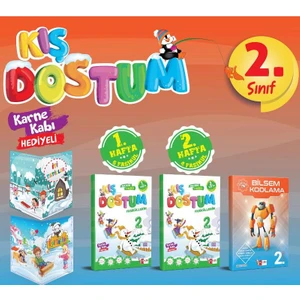 Artı Eğitim Yayınları  2.Sınıf Kış Dostum Tatil Seti