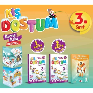 Artı Eğitim Yayınları  3.Sınıf Kış Dostum Tatil Seti