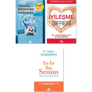 Hastalıklar Ve Rahatsızlıklar Ansiklopedisi + İyileşme Şifresi + En İyi İlaç Sensin - 3 Kitap Set
