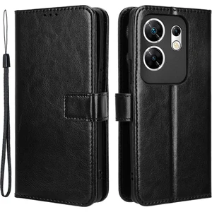 Infinix Zero 30 4g X6731B Crazy Horse Doku Deri Stand Telefon Kapağı (Yurt Dışından)