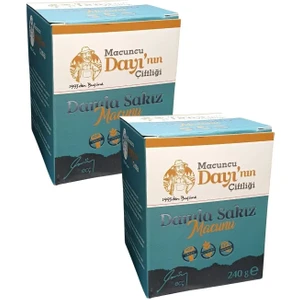 Macuncu Dayının Çiftliği Damla Sakızı Macunu 240 gr x 2 Adet