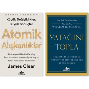 Atomik Alışkanlıklar Ve Yatağını Topla (2 Kitap Set) James Clear William H McRaven