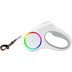 Ledli Köpek Tasması 3M Beyaz (Resmi Distribütör Garantili)