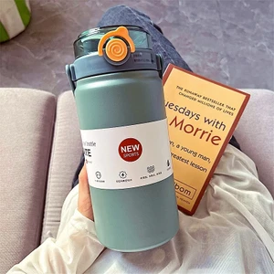 Çift Içecek Büyük Kapasiteli (1000ML/1200ML) Termos Bardak, 316 Gıda Sınıfı Taşınabilir Su Bardağı Taşınabilir (Yurt Dışından)