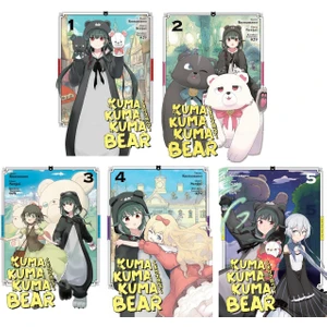 Kuma Kuma Kuma Bear 1 - 2 - 3 - 4 - 5. Ciltler Manga Seti - Kumanano