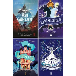 Asi Gökler - Karanlıktakiler - Şapkacılar - Kardan Kız 4 Kitap