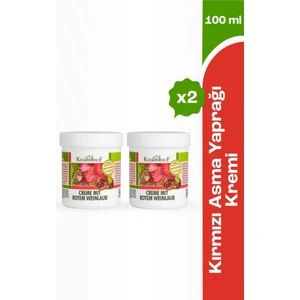 Kırmızı Asma Yaprağı Kremi 100 ml X2 Adet