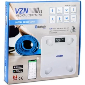 Dijital Akıllı Tartı Beyaz