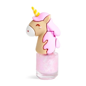 Unicorn Figürlü Su Bazlı Oje Eğlenceli Tasarım 5 Yaş ve Üzeri İçin