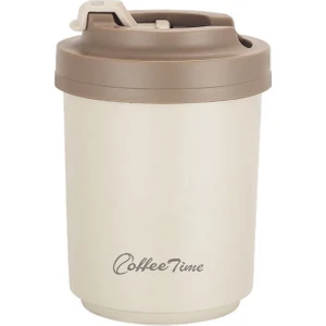 Weather Forecast 304 L Çelik Bej 380 ml Kahve El Termos Mug CIN566