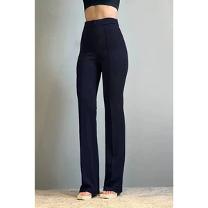 MST Clothing Kadın Yüksek Bel Esnek Kumaş Palazzo Pantolon