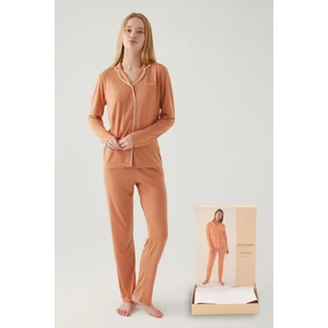 Pierre Cardin Kadın Pijama Takım, Düğmeli Pijama Takım, Kutulu Gönderim,