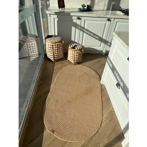 Milda 11 Hav Toz Vermez Jüt Kilim Çift Taraflı Hasırlı Örgü Halı