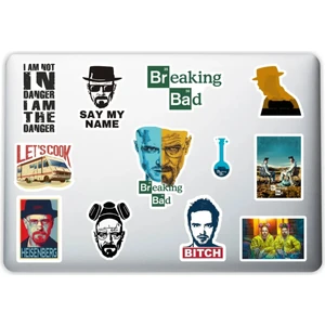 Quart Aksesuar Breaking Bad Laptop Notebook Tablet Telefon Sticker Set 013 Quart Aksesuar