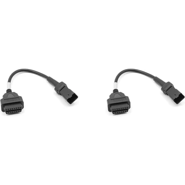 Galaxxy Ducati 4 Pin Fiş Için Obd Motosiklet Kablosu Obd2 16 Pin Adaptör (Yurt