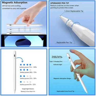 Fogy Apple Ipad Pro 11 Inç 2021 M1 (3.nesil) Pencil Stylus Fiyatı