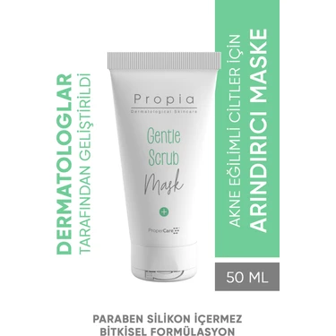 Propia Arındırıcı Maske 50 ml Karma Yağlı Ciltler İçin Salisilik Asit İçeren Krem