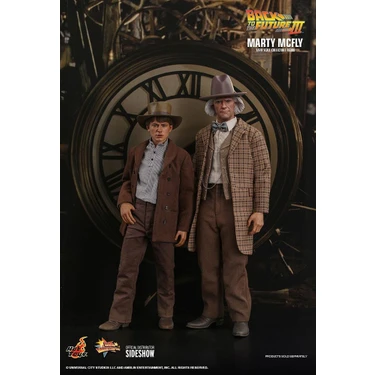 Hot Toys Marty Mcfly & Doc Brown Back To The Future Iıı Fiyatı