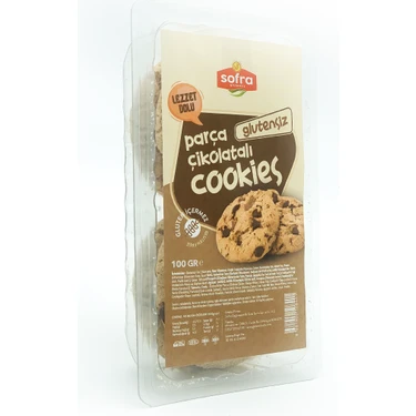Sofra Glutensiz Glutensiz Parça Çikolatalı Cookies 100 Gr. Fiyatı