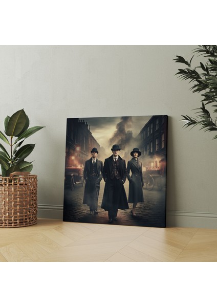 Peaky Blinders Duvar Dekorasyonu - Vintage'dan Esinlenen Ana Karakterler Posteri Kanvas Tablo - Peaky Blinders, Vintage'dan Esinlenen, Duvar Dekorasyonu, Poster, 30X30 fiyatları