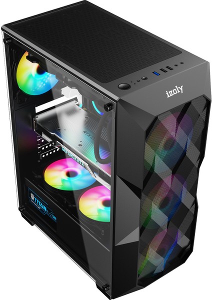 Latios I5-12400F 16GB 256GB M.2 Nvme Rtx 2060S 8gb Oyuncu Masaüstü Bilgisayarı fiyatları