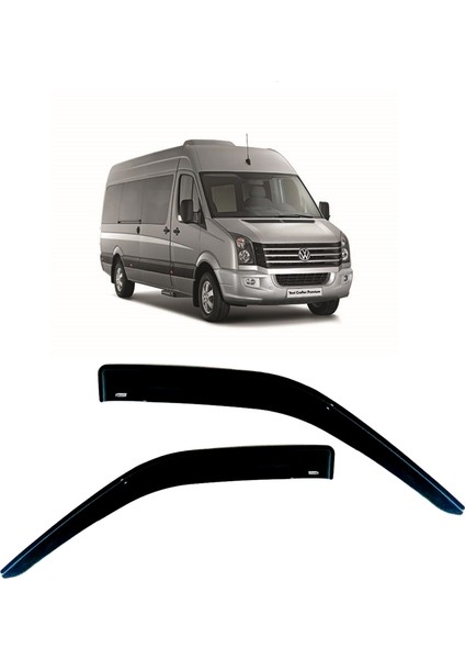 Wolksvagen Crafter 2020 ve Sonrası Transparan Cam Rüzgarlığı Kuzgun