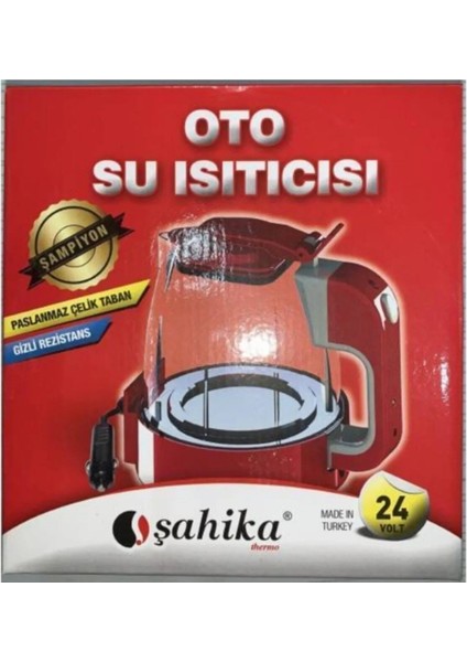 Ahmet Otomotiv Şahika 24 Volt 750 ml Kettle-Su Isıtıcı