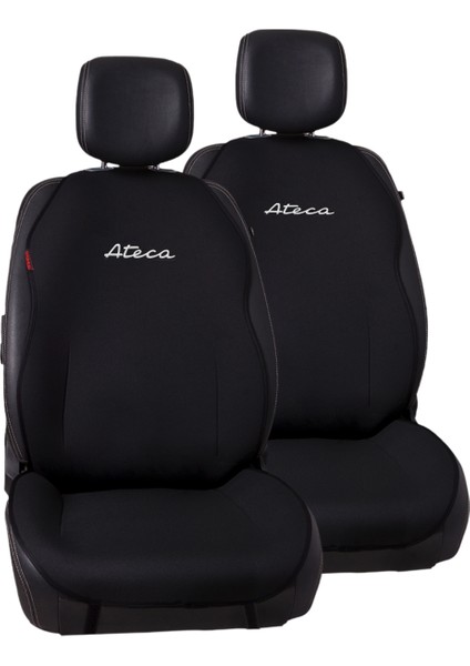 Seat Ateca Nakışlı Jakar Dokumakumaş Otomind Oto Minderi 2'li Set