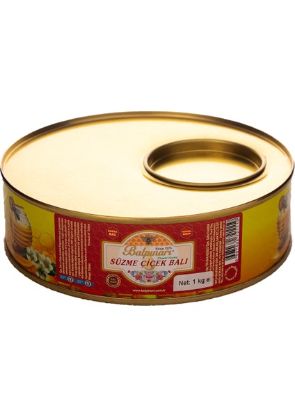 Süzme Çiçek Balı (Teneke Ambalaj) 1 kg fiyatları