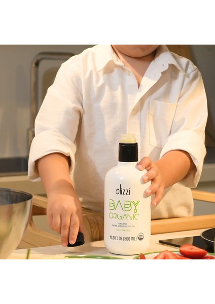 Baby Organik Natürel Sızma Soğuk Sıkım Bebek Zeytinyağı 500 ML X 6 Adet