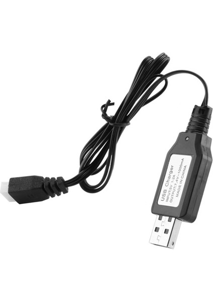 2x USB Şarj Kablosu 7.4V 2s Li-Ion Pil Şarj Cihazı Için 18301 18302 18311 18312 1/18 Rc Araba Parçaları (Yurt Dışından)