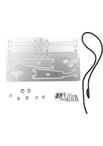 3x Metal Ön Cam Sileceği Için 1/10 Rc Paletli Eksenel SCX10 Trx4 G500 Km2 Parçaları (Yurt Dışından)