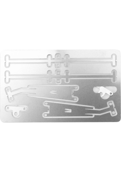 3x Metal Ön Cam Sileceği Için 1/10 Rc Paletli Eksenel SCX10 Trx4 G500 Km2 Parçaları (Yurt Dışından)