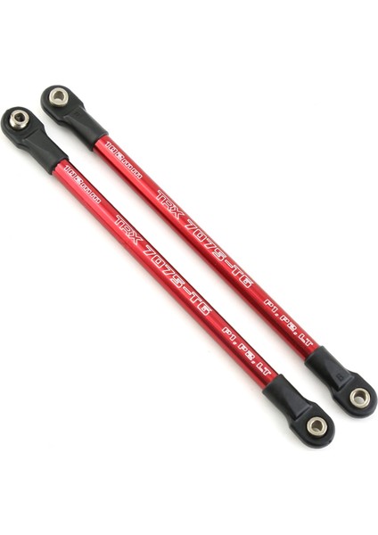 8pcs alüminyum pushrod bağlantı çubuğu 5318x 5318 1/10 Traxxas E-Revo Zirvesi için Kırmızı Anodize Revo RC Araba Yükseltme Parçaları (Yurt Dışından)